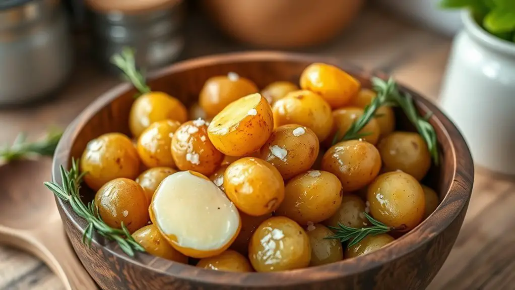 herb butter baby potatoes delight