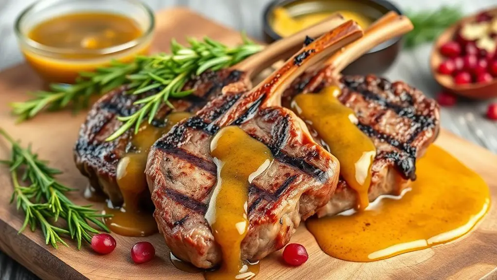 honey mustard pork chops