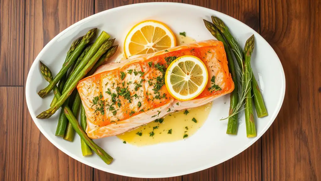 lemon herb baked salmon