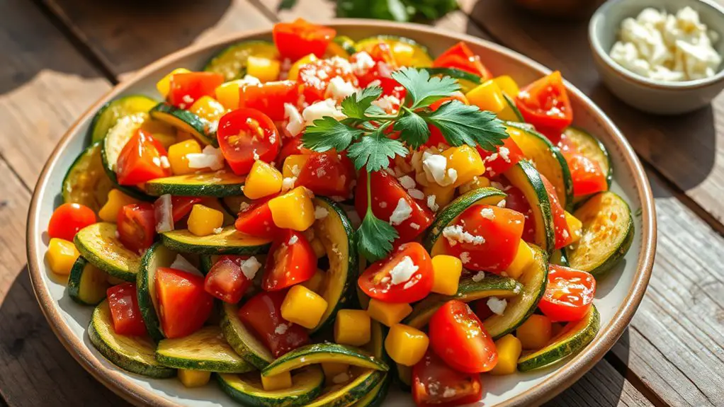 mexican style zucchini dish