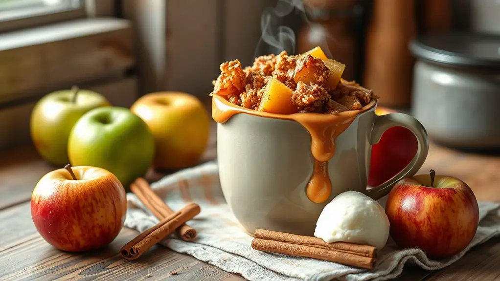 mug apple crisp delight