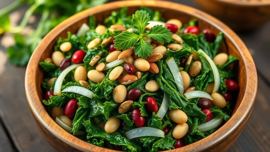 nutritious kale fennel salad