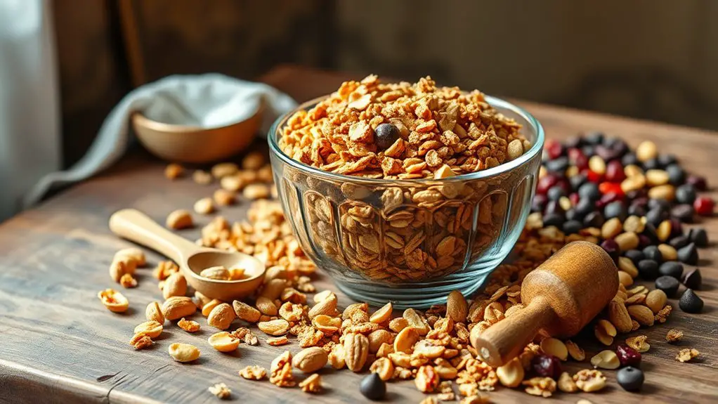 nutty granola snack blend