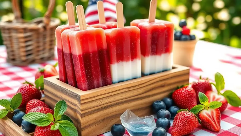 patriotic frozen treats delight