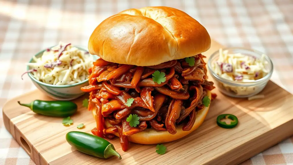 pulled jackfruit bbq delight