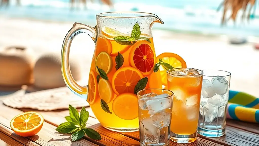 refreshing beach cocktail recipes