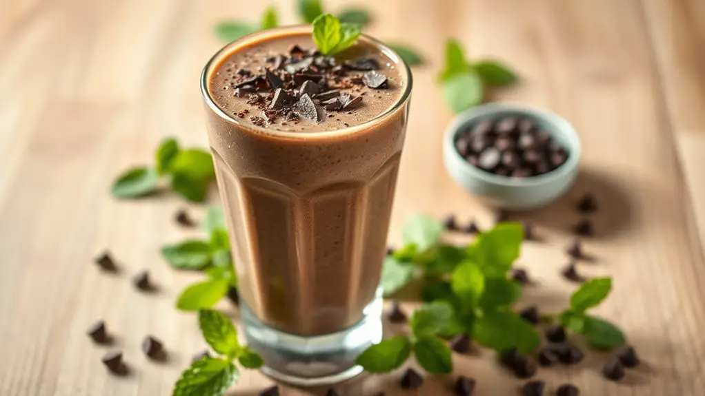 refreshing mint chocolate delight