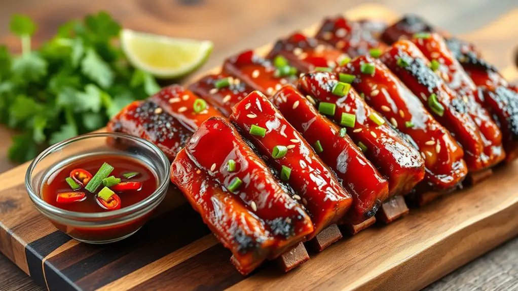 savory asian spiced ribs