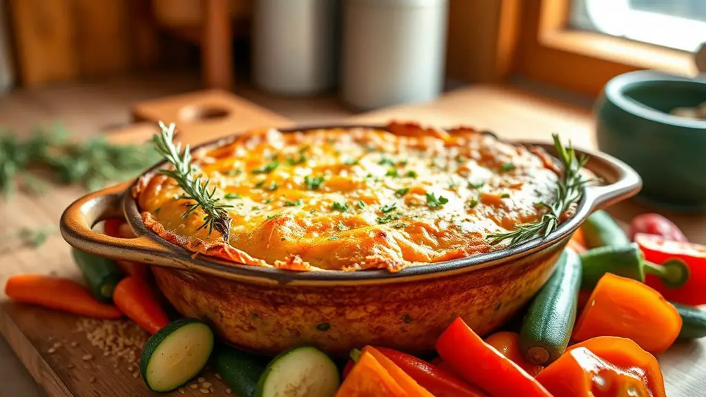 savory baked barley dish