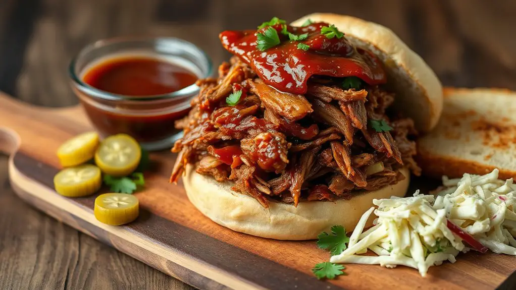 savory bbq pulled pork