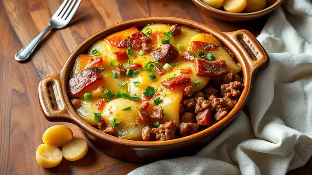 savory corned beef casserole