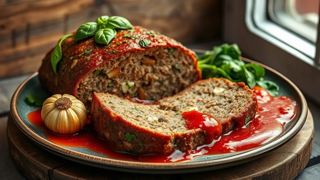 savory italian herb meatloaf