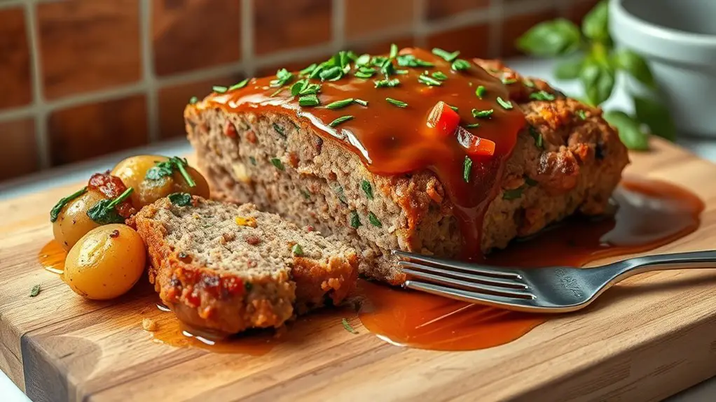 savory italian herb meatloaf