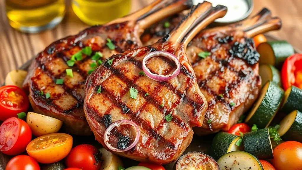 savory mediterranean lamb chops