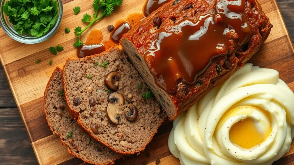 savory mushroom onion loaf