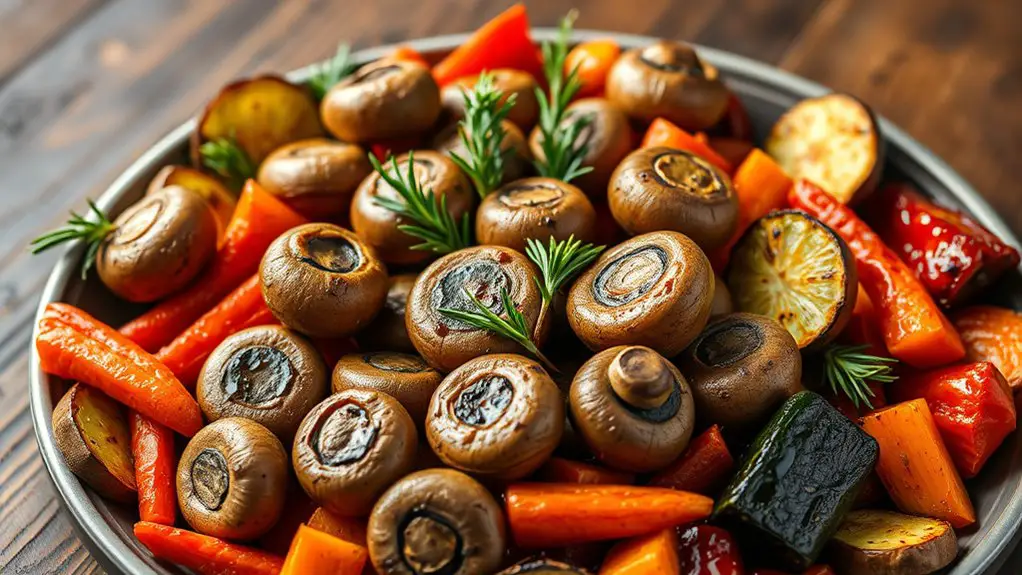 savory roasted vegetable medley