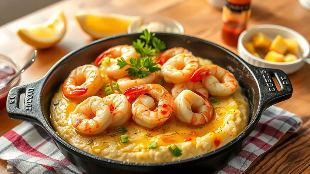 savory shrimp and grits