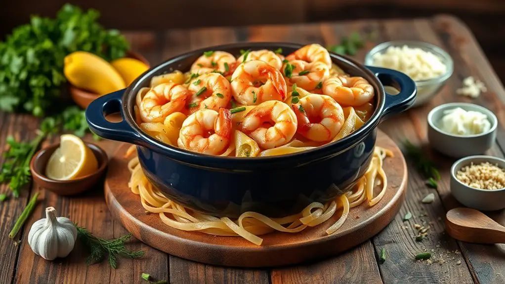 savory shrimp casserole dish