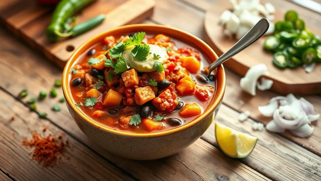 savory turkey chili recipe