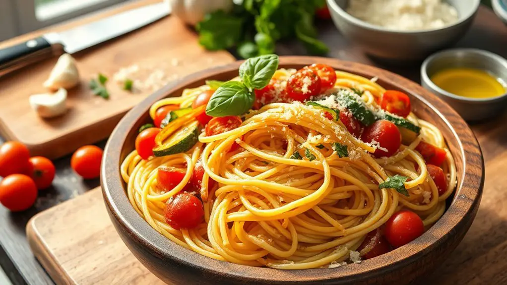 simple vegetable pasta recipe