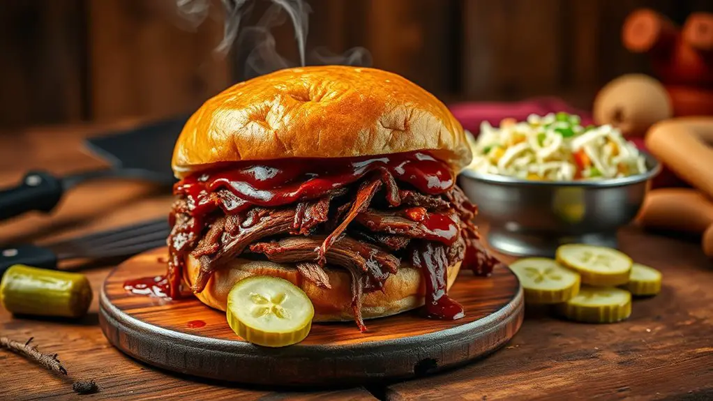 smoky beef delight sandwiches