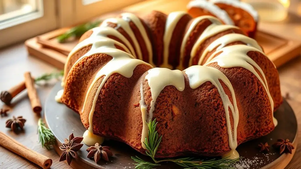 spiced holiday dessert delight