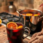 spiced warm holiday beverage