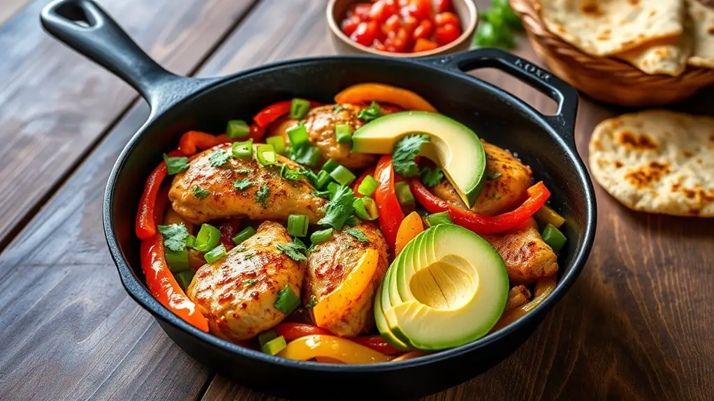 spicy chicken one pan meal