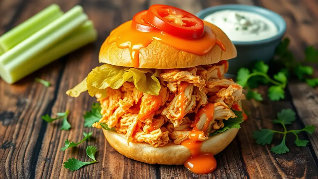 spicy chicken sandwich delight