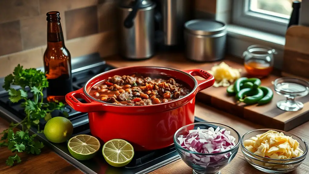 spicy chipotle flavored chili