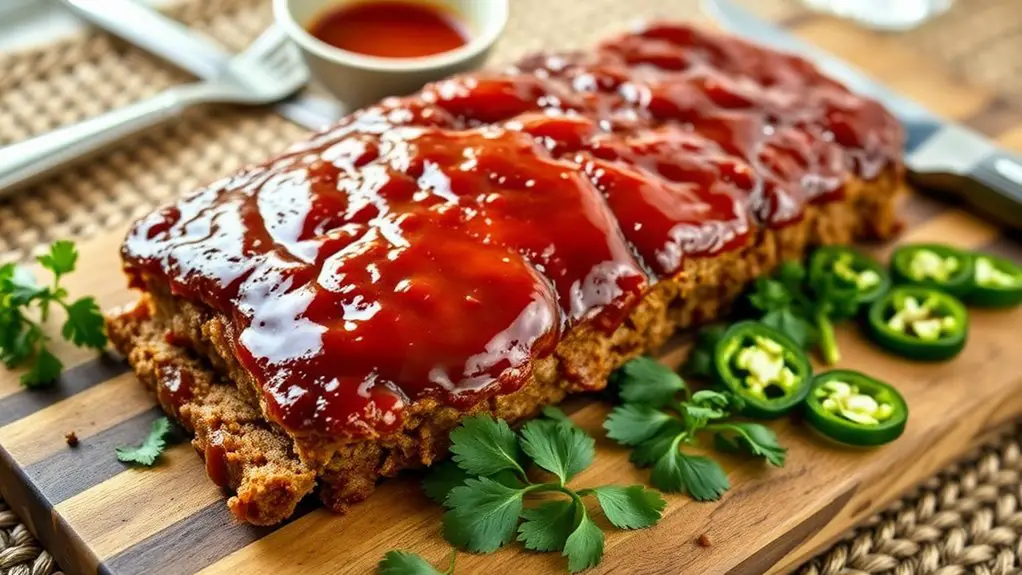 spicy chipotle infused meatloaf