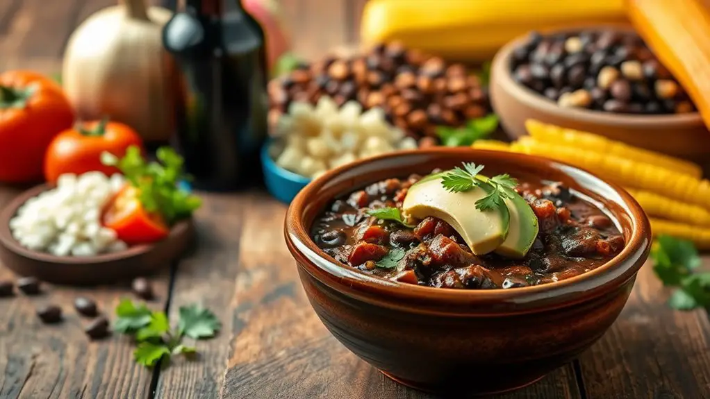 spicy chocolate infused stew