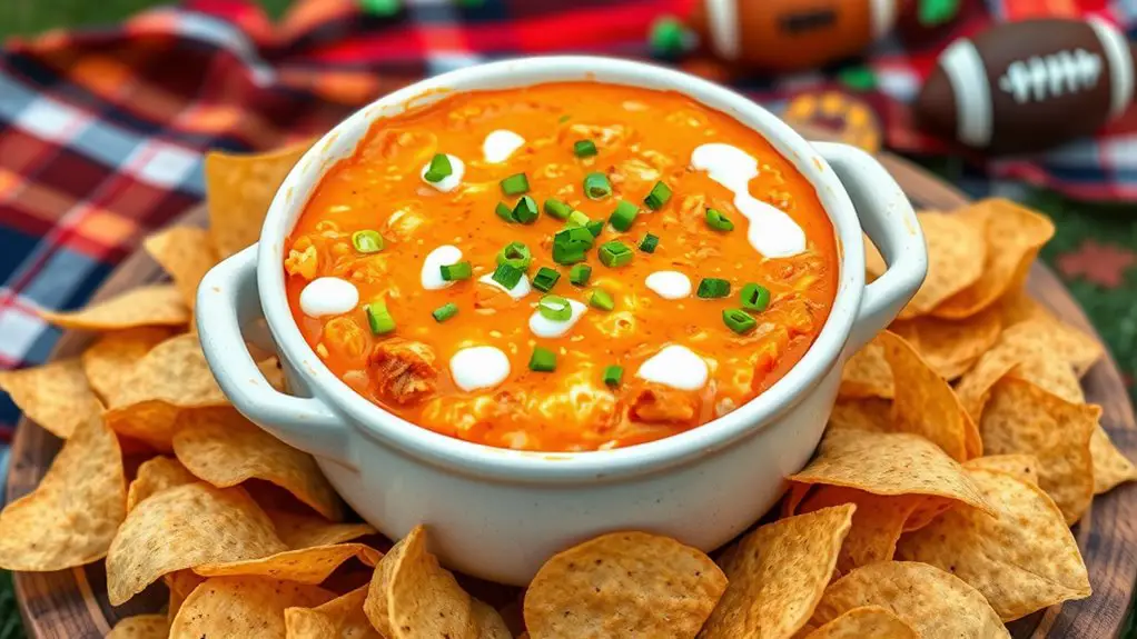 spicy creamy cheesy appetizer