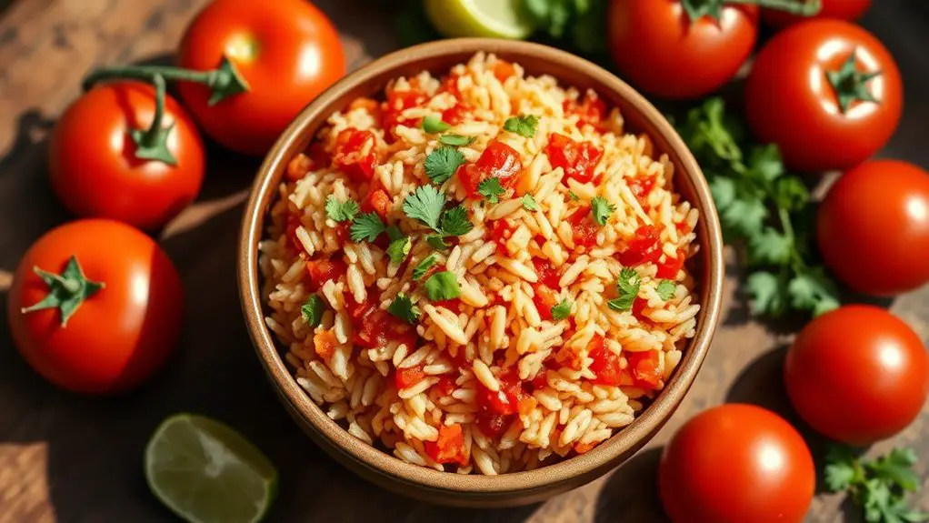 spicy latin inspired rice dish