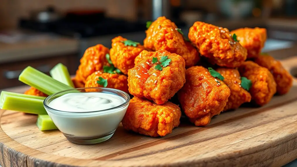 spicy plant based chicken bites