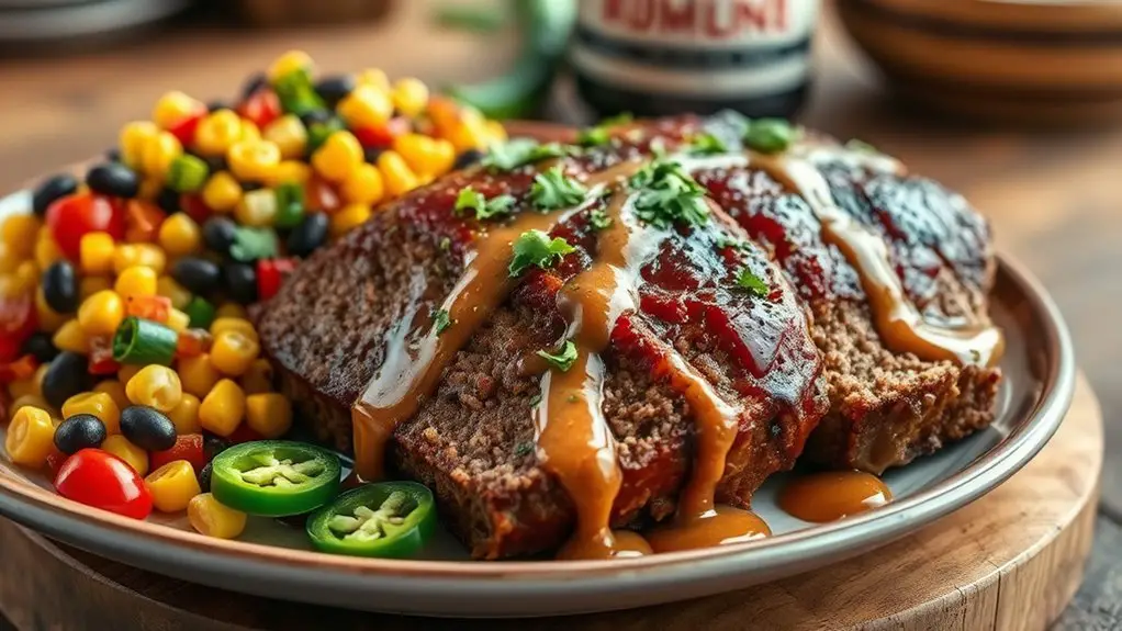 spicy southwest flavored meatloaf