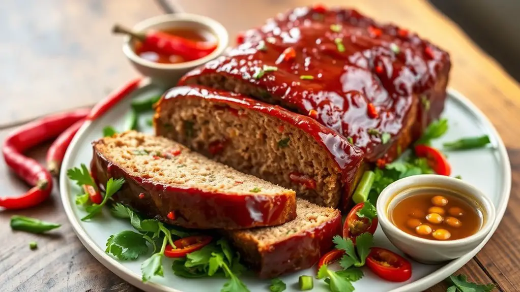 spicy thai inspired meatloaf