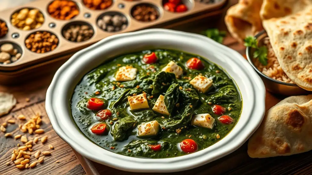 spinach and cheese dish