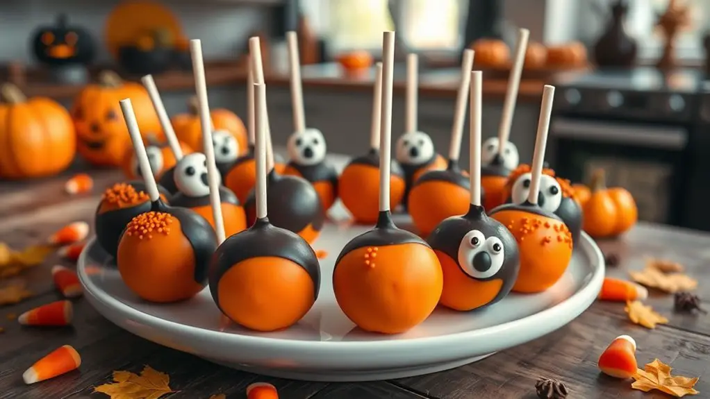 spooky treats on sticks