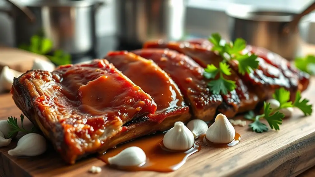 sweet and savory ribs