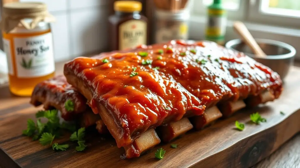 sweet and tangy ribs