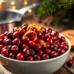 sweet tangy cranberry sauce