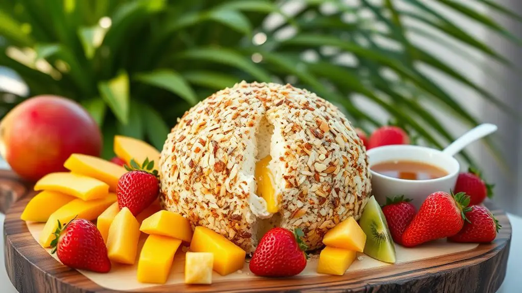 tropical cheese ball delight