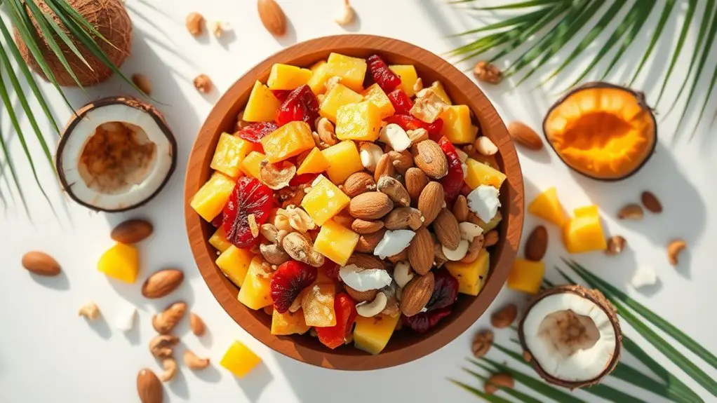 tropical nut fruit medley