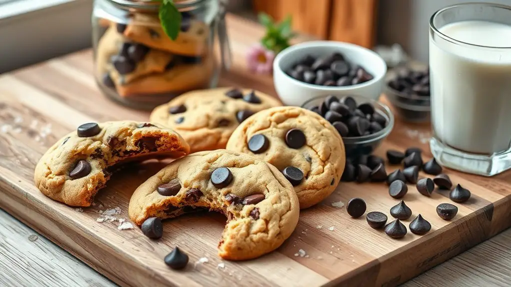 vegan chocolate chip cookies