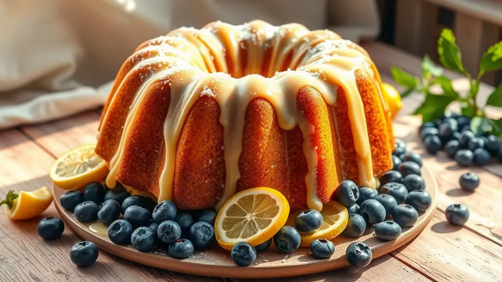 zesty blueberry bundt delight