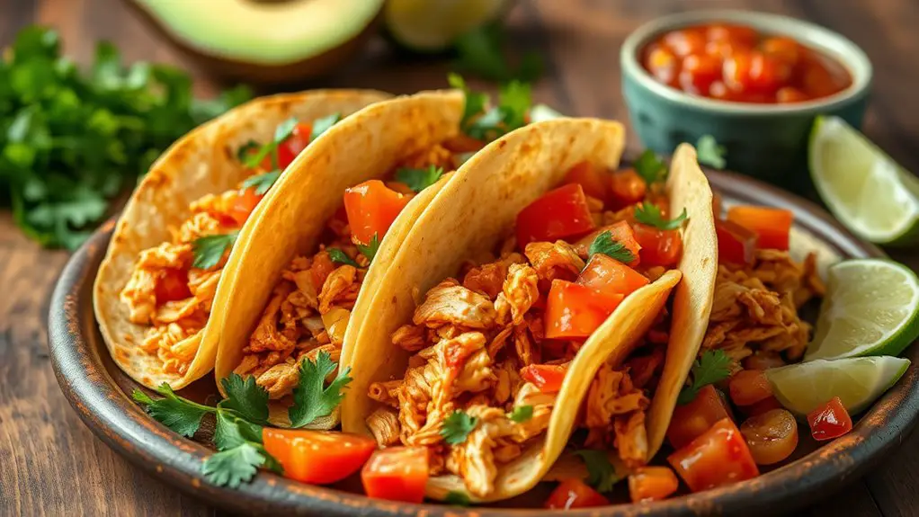 zesty chicken taco delight