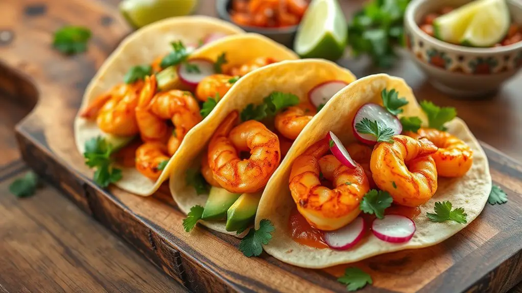 zesty shrimp tacos delight